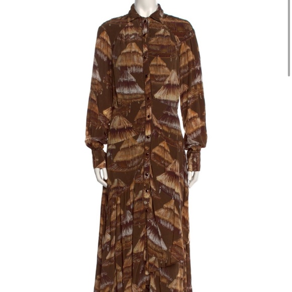 FARM Rio Printed Long Dress - Picture 1 of 7